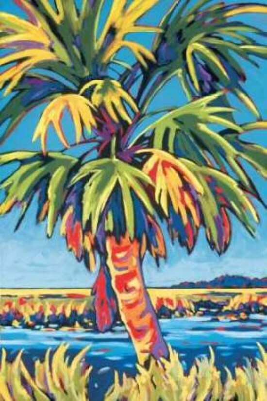 Pine Island Palm Poster Print by Sally Evans - Item # VARPDXESP303