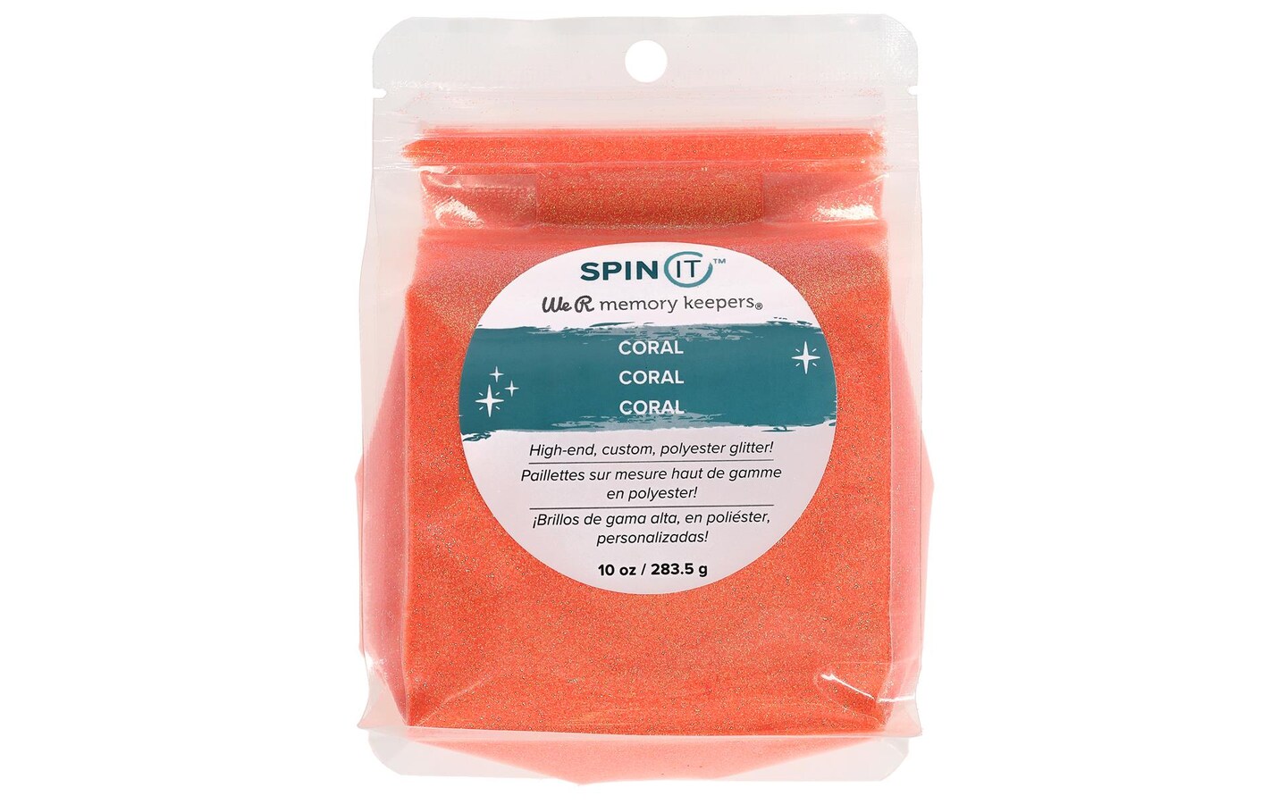We R Memory Spin It Gltr 10oz Extra Fine Coral