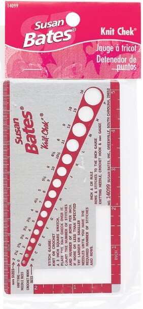 Susan Bates Knit-Check-3&#x22;X5.5&#x22;
