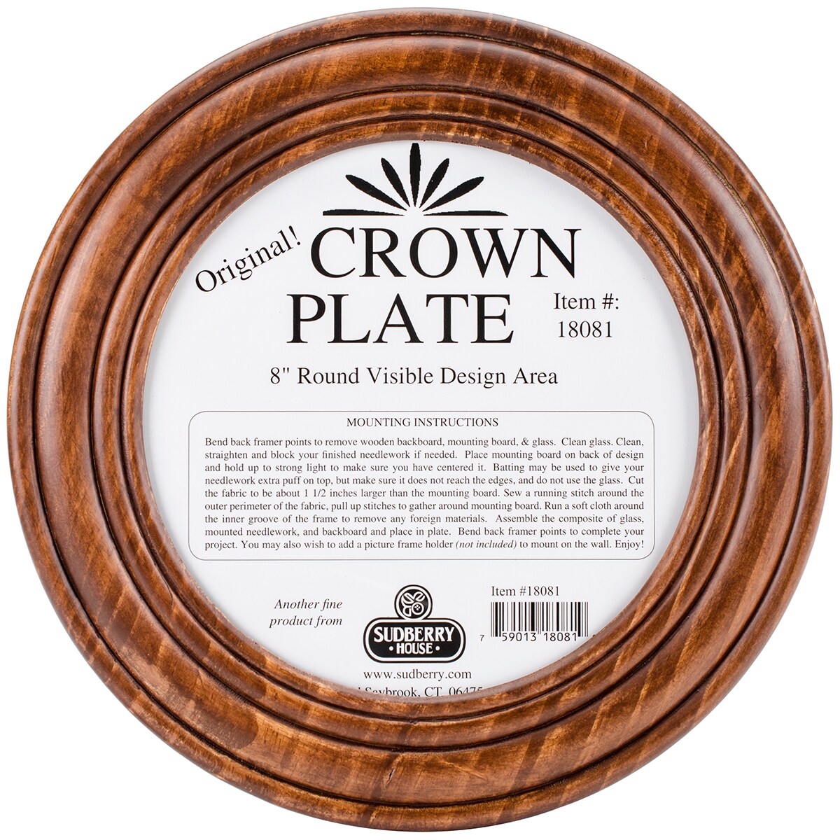 Algopix Similar Product 4 - Sudberry House Crown Round Plate