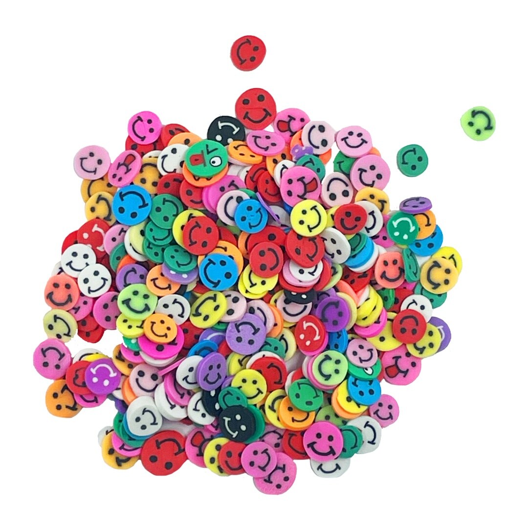 Buttons Galore Sprinkletz Embellishments 12g-Smileys