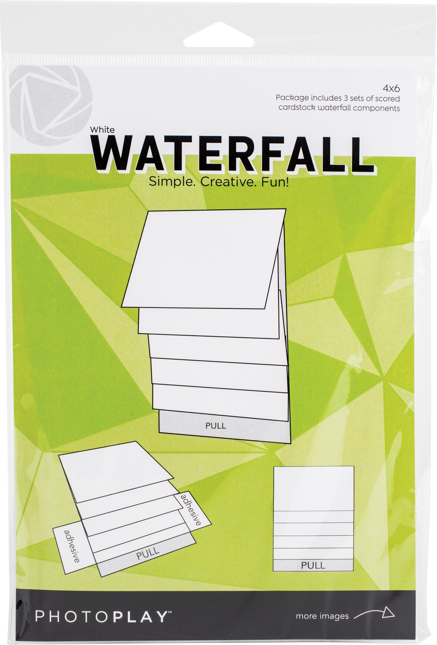 PhotoPlay Maker Series 4"X6" Mechanical-White Waterfall