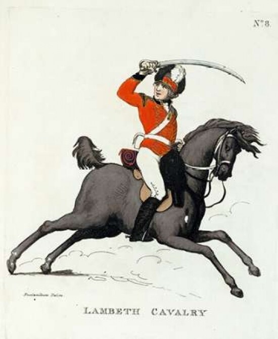 Lambeth Cavalry Poster Print by Thomas Rowlandson - Item # VARPDX267205