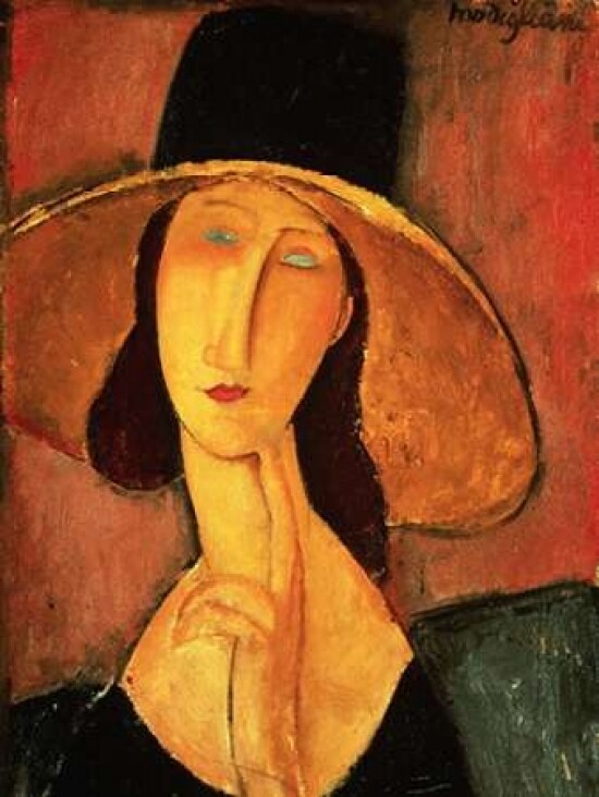 Portrait of Jeanne Hebuterne Poster Print by Amedeo Modigliani - Item # VARPDX3AM067