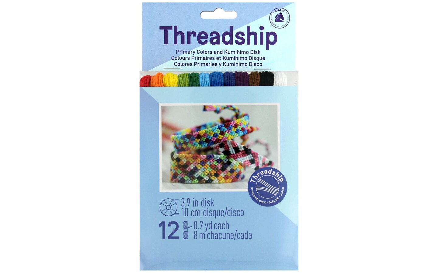 Threadship Kumihimo Kit Primary