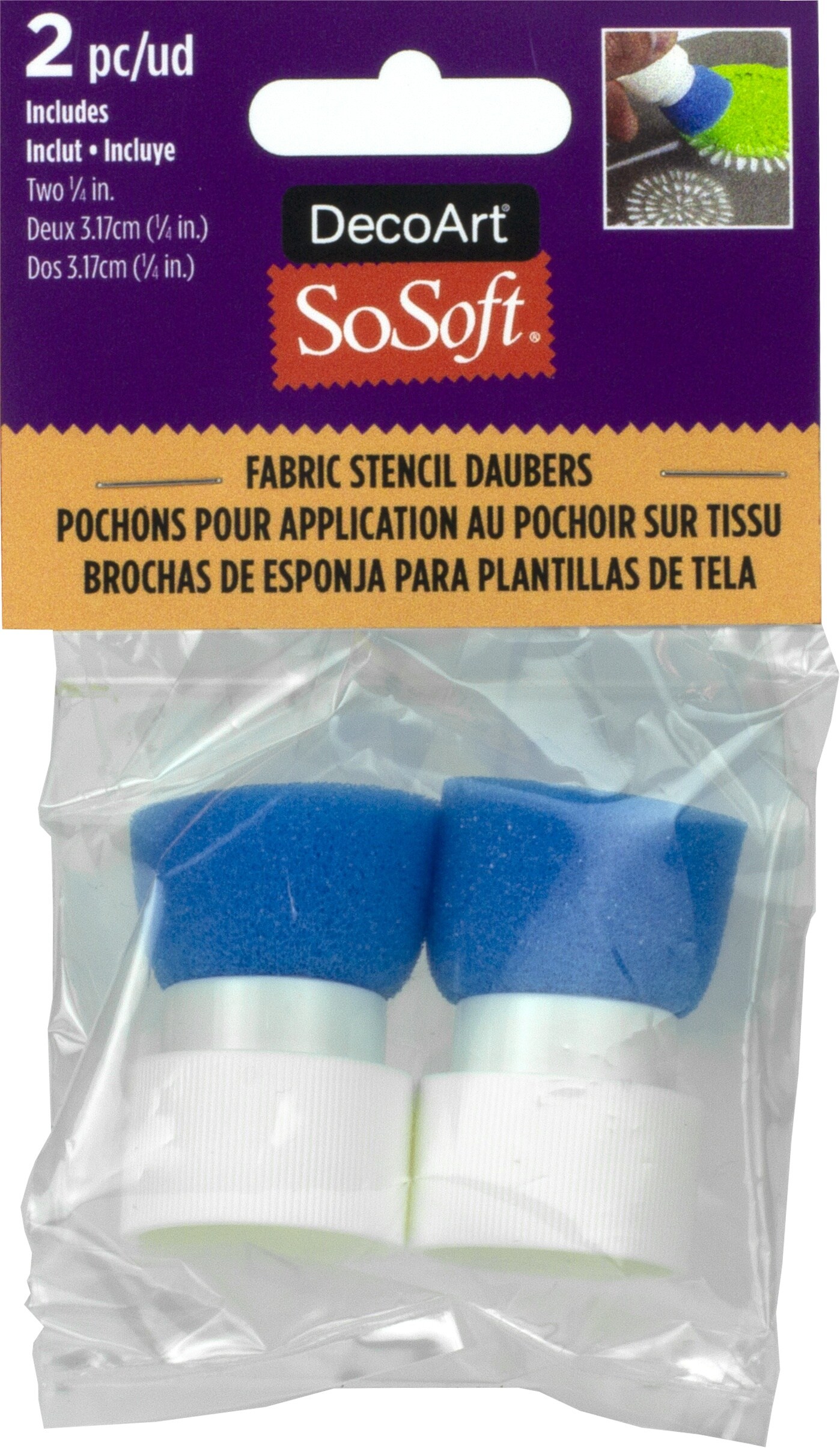 Decoart Sosoft Twist On Paint Daubers 2/Pkg Michaels