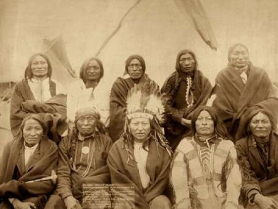 Lakota Chiefs Poster Print by  John C.H. Grabill - Item # VARPDX375029