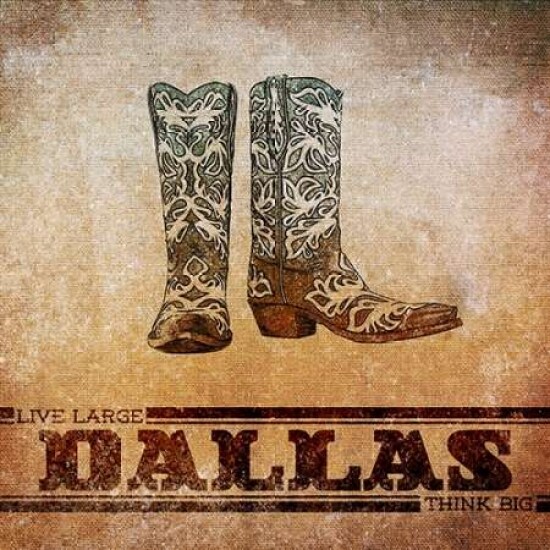 Dallas Poster Print by  SD Graphics Studio - Item # VARPDX9406JJ