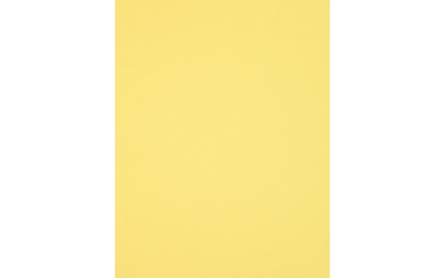 PA Paper Accents Smooth Cardstock 8.5&#x22; x 11&#x22; Light Yellow, 65lb colored cardstock paper for card making, scrapbooking, printing, quilling and crafts, 25 piece pack