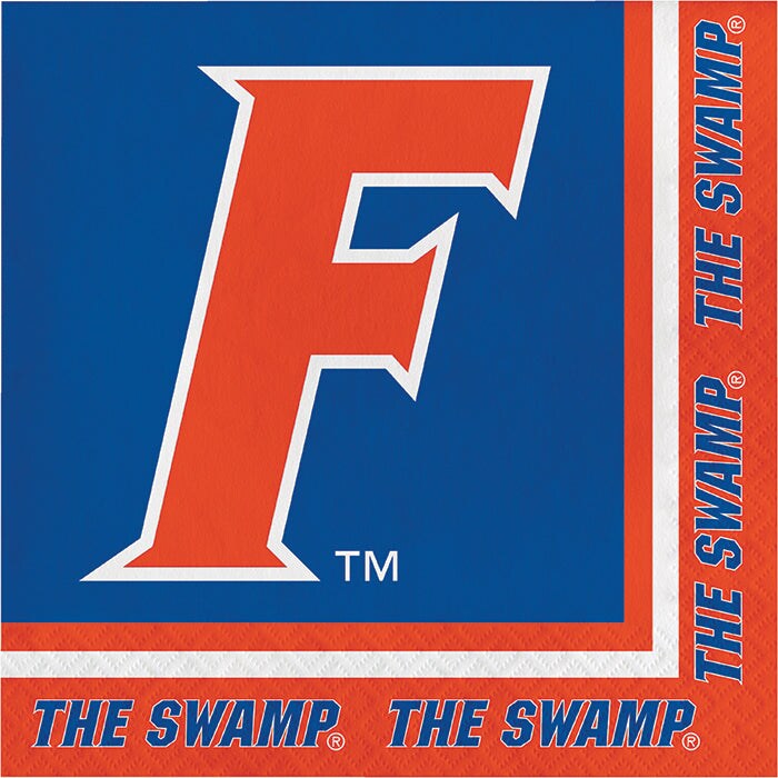 Florida Gators Napkins, 20 ct