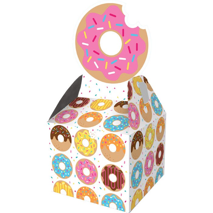 Donut Time Favor Boxes, 8 ct