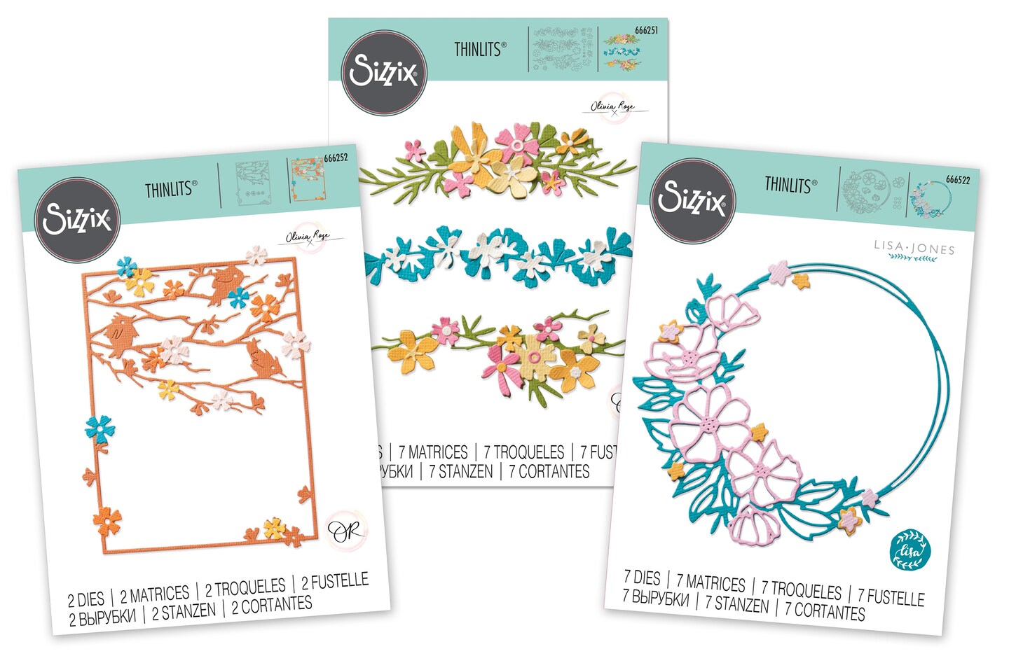 Sizzix Woodland Florals Bundle