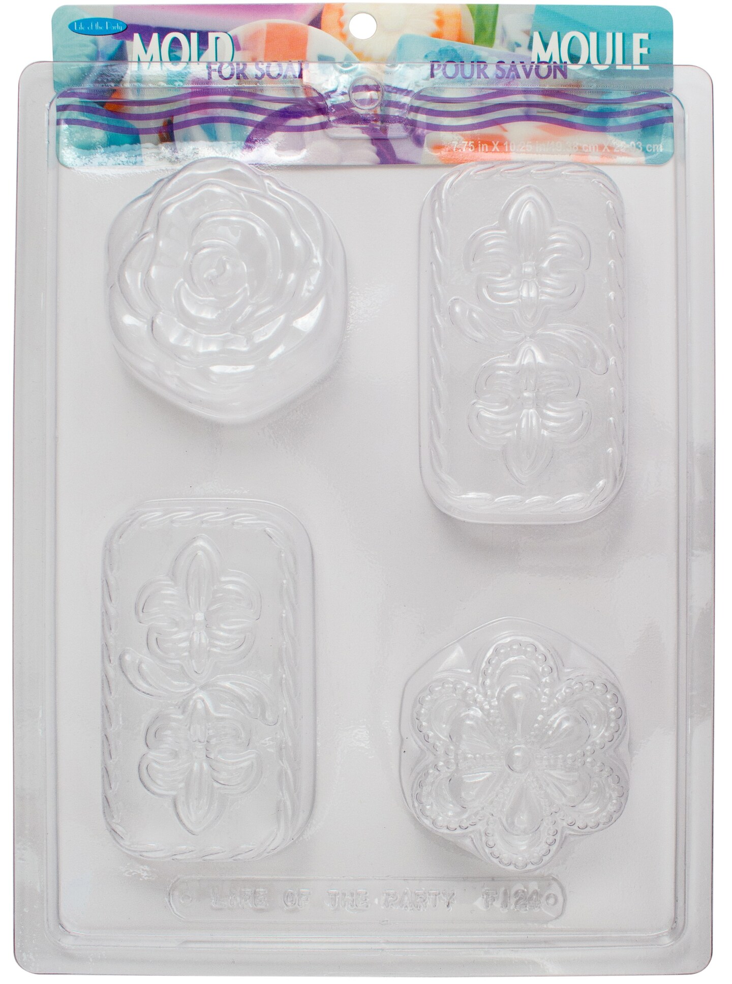 Life Of The Party Soap Mold 7.75&#x22;X10.25&#x22;