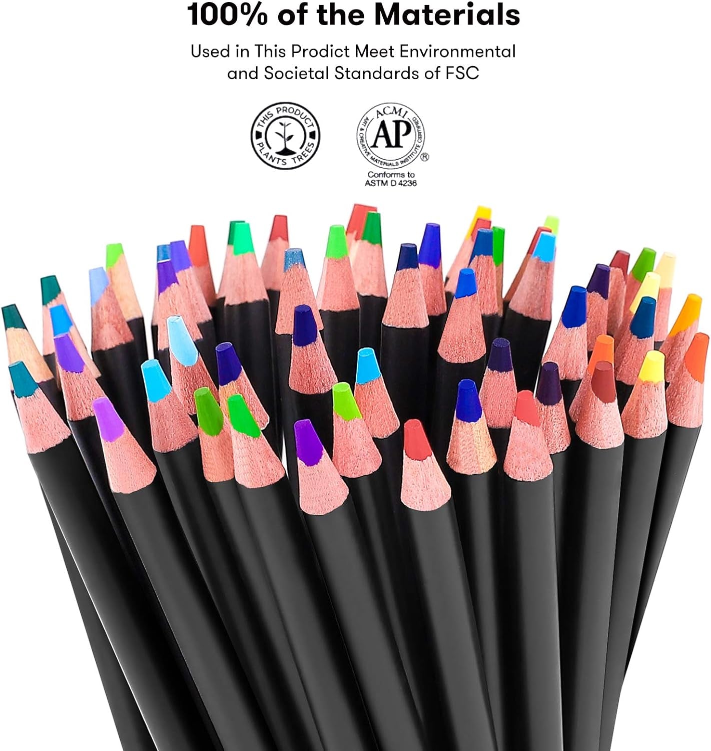 180-Color Artist Colored Pencils Set for Adult Coloring Books, Soft Core, Professional Numbered Art Drawing Pencils for Sketching Shading Blending Crafting, Gift Tin Box for Beginners Kids