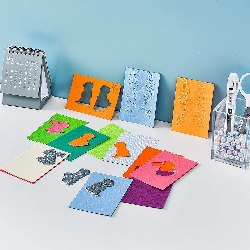 Mini Die Cutting &#x26; Embossing Machine Kit for Arts and Crafts, Scrapbooking for Card Making