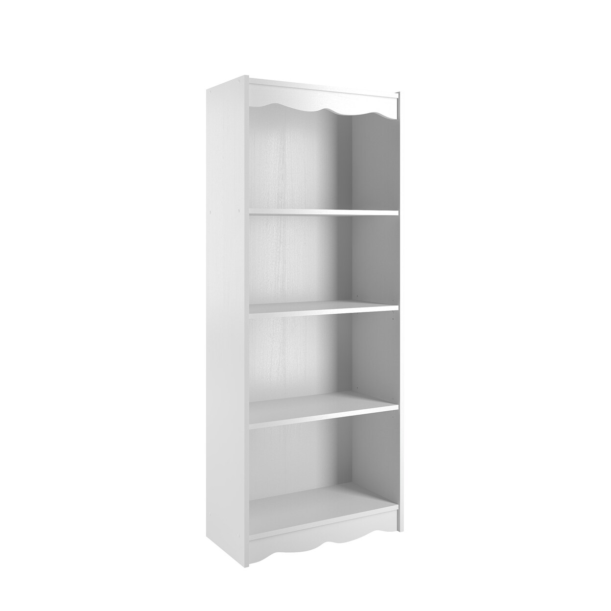 Corliving Hawthorne 60&#x22; Tall Bookcase In White