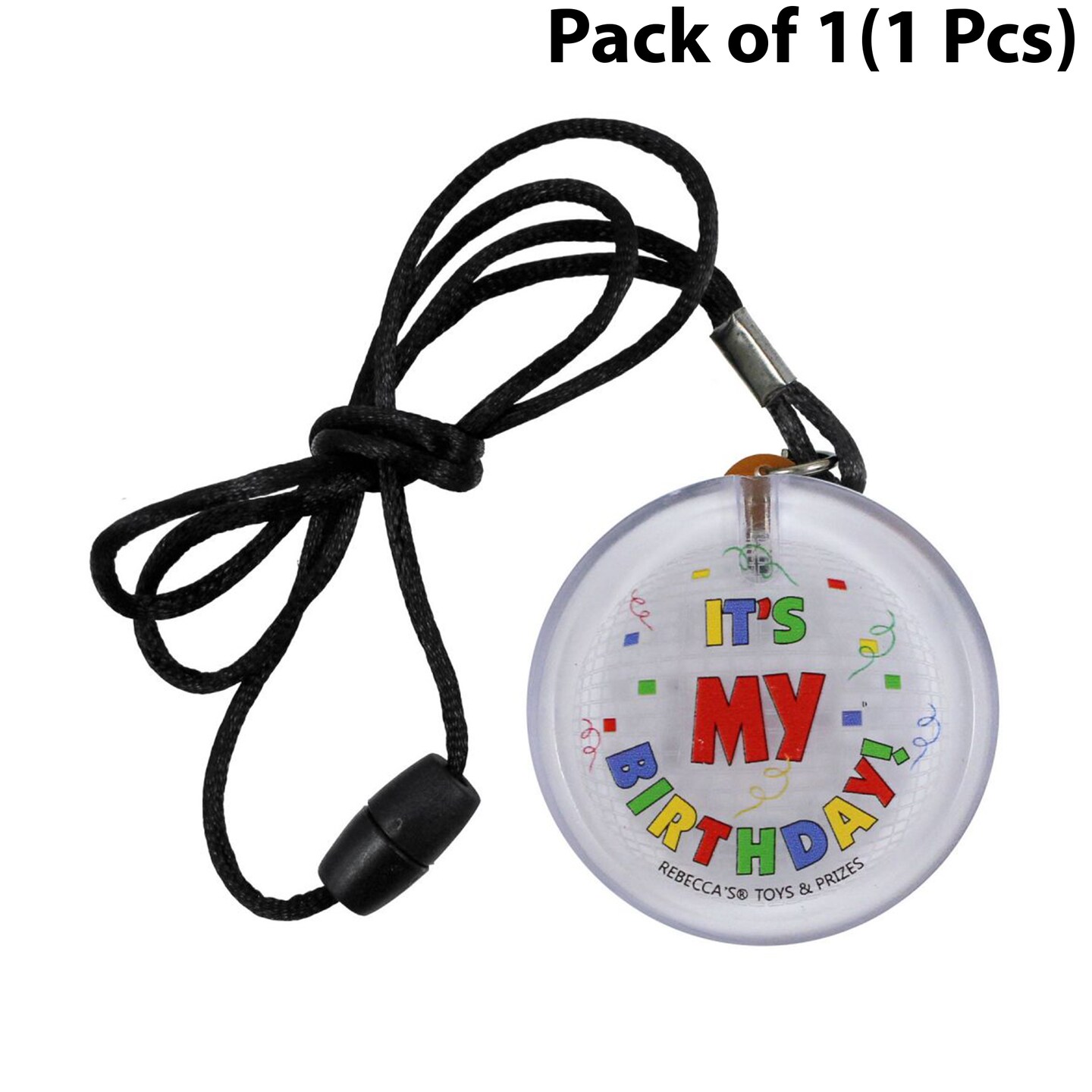 Flashing &#x22;It&#x27;s My Birthday&#x22; Necklace - 3 Function, With effortless elegance | Raheev&#xAE;
