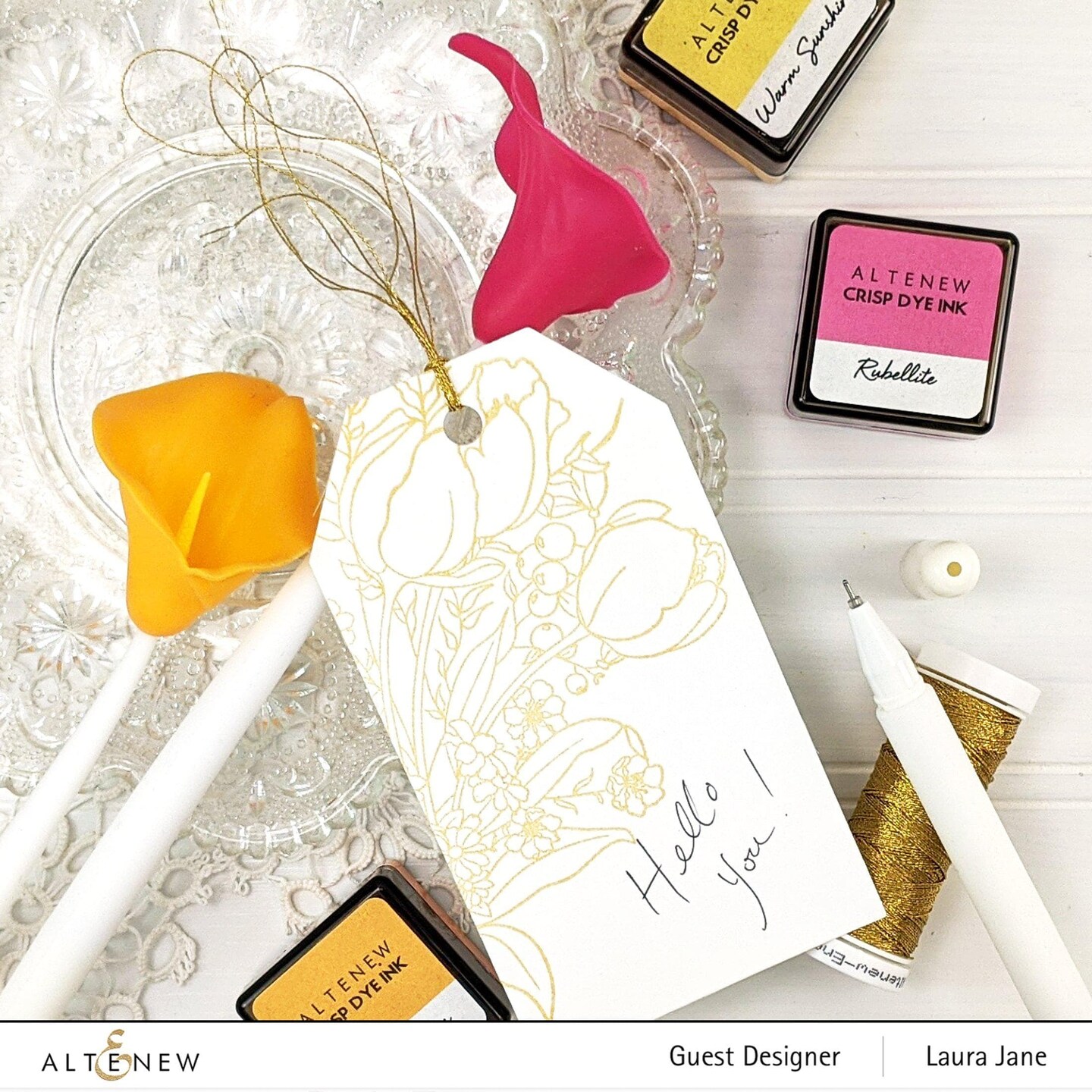 Flower Gel Pen Set - Calla Lily