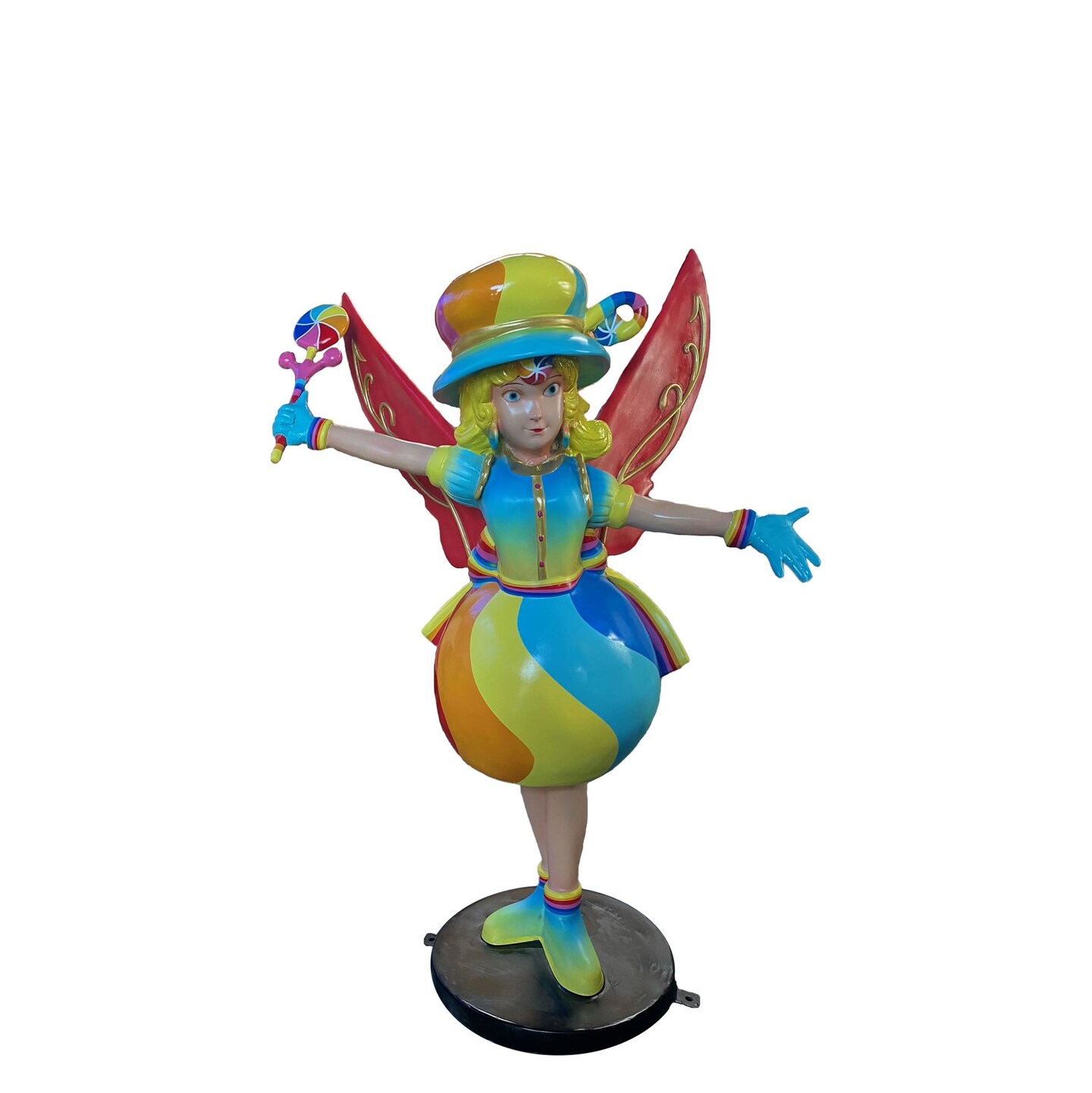 Candy Fairy Rainbow Life Size Statue