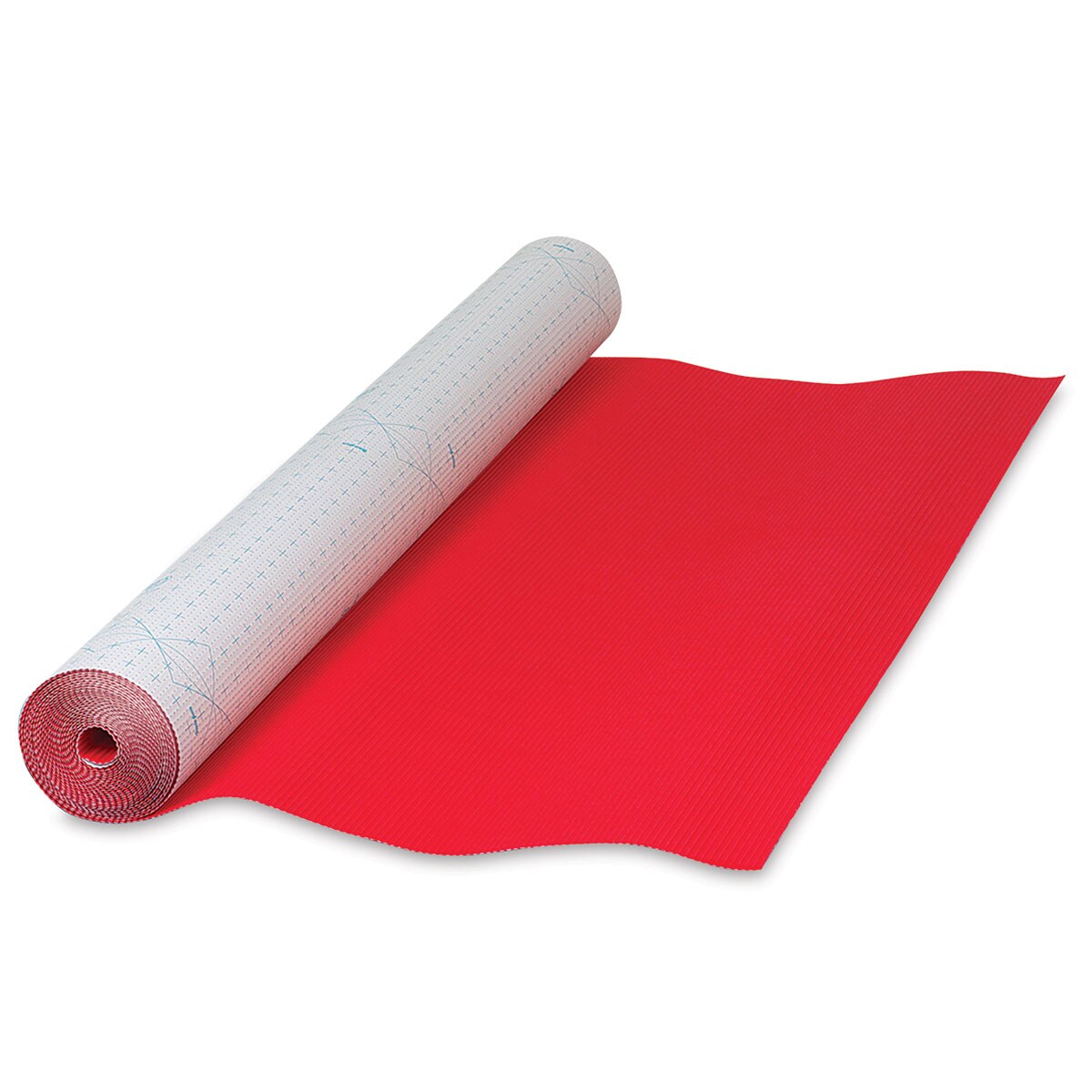 Corrugated Paper - 48&#x22; x 25 ft, Flame Red, Roll