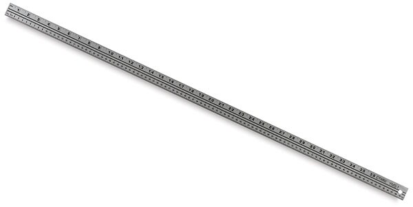 Westcott Aluminum Yard/Meter Stick - 39&#x22;, Aluminum