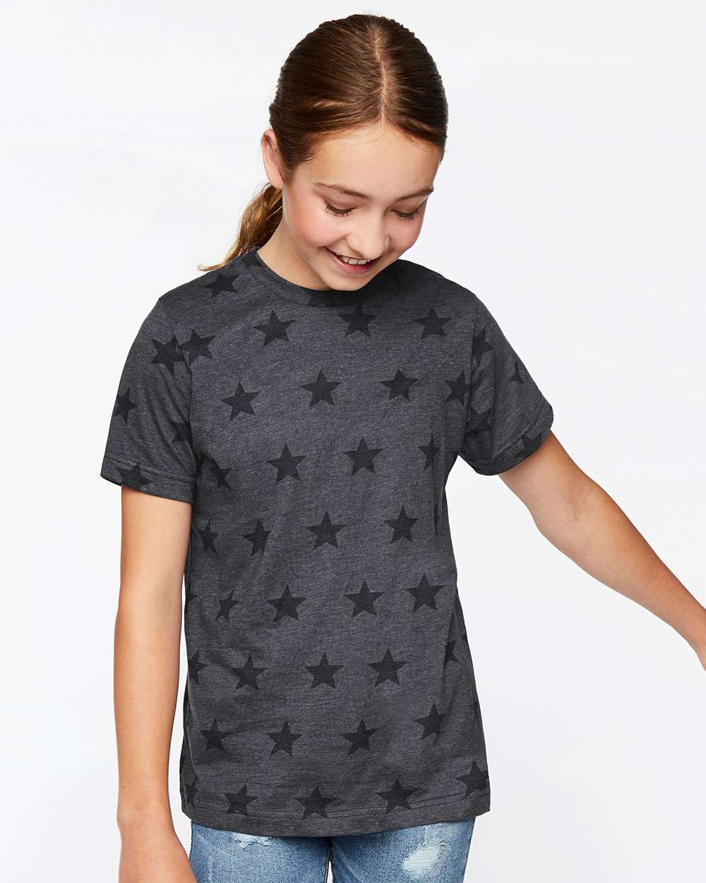 Code Five&#xAE; Youth Star Print Tee