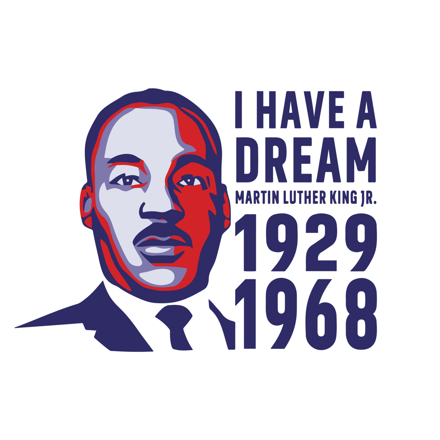 MLK Jr. I Have a Dream - DTF Transfer - Direct-to-Film | Michaels