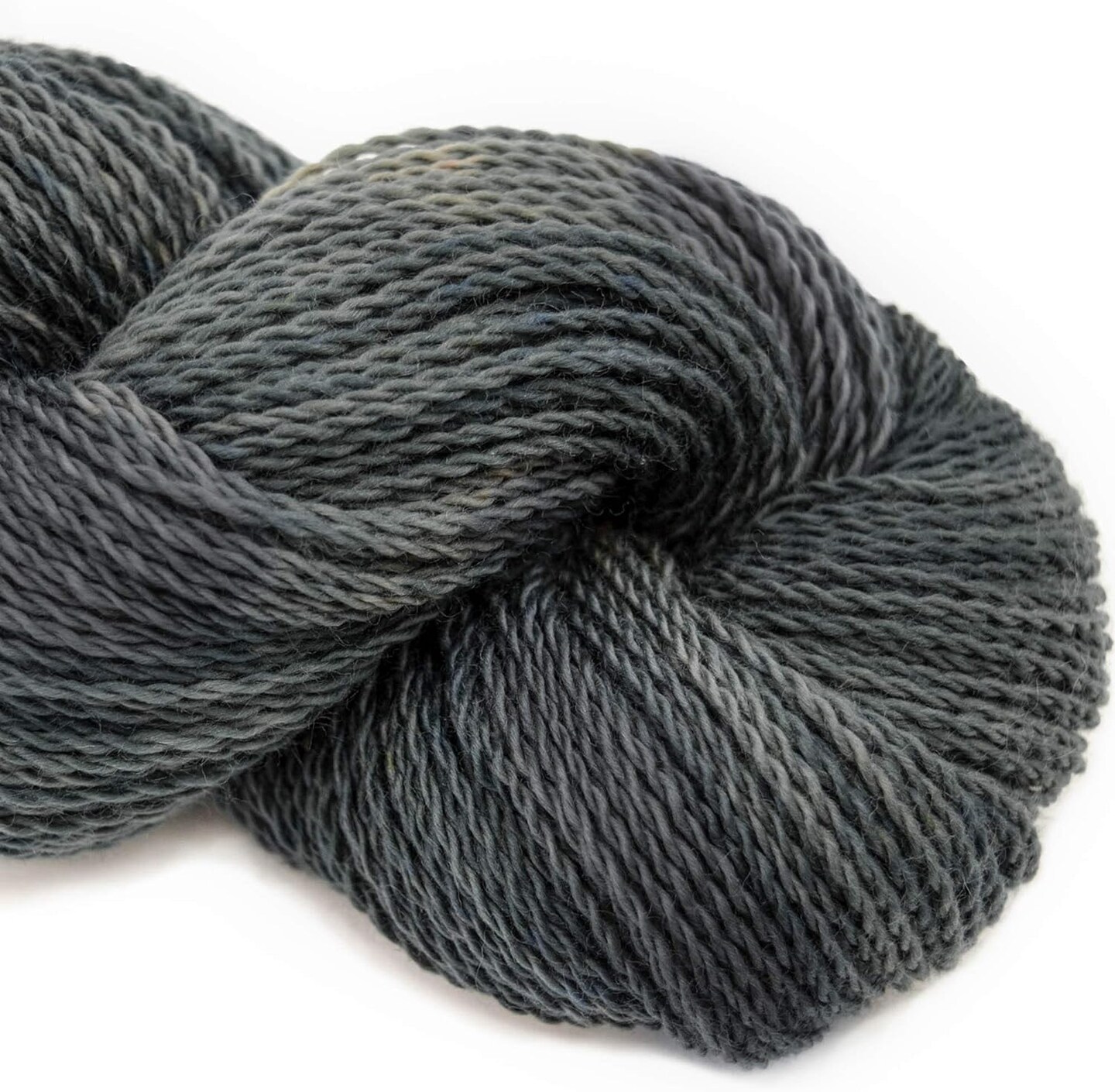 Organic Wool Yarn - Ecolana Certified Organic, Pacific Northwest Hand Dyed, #2 Fingering /Sport Weight, Knit, Crochet, Weave.