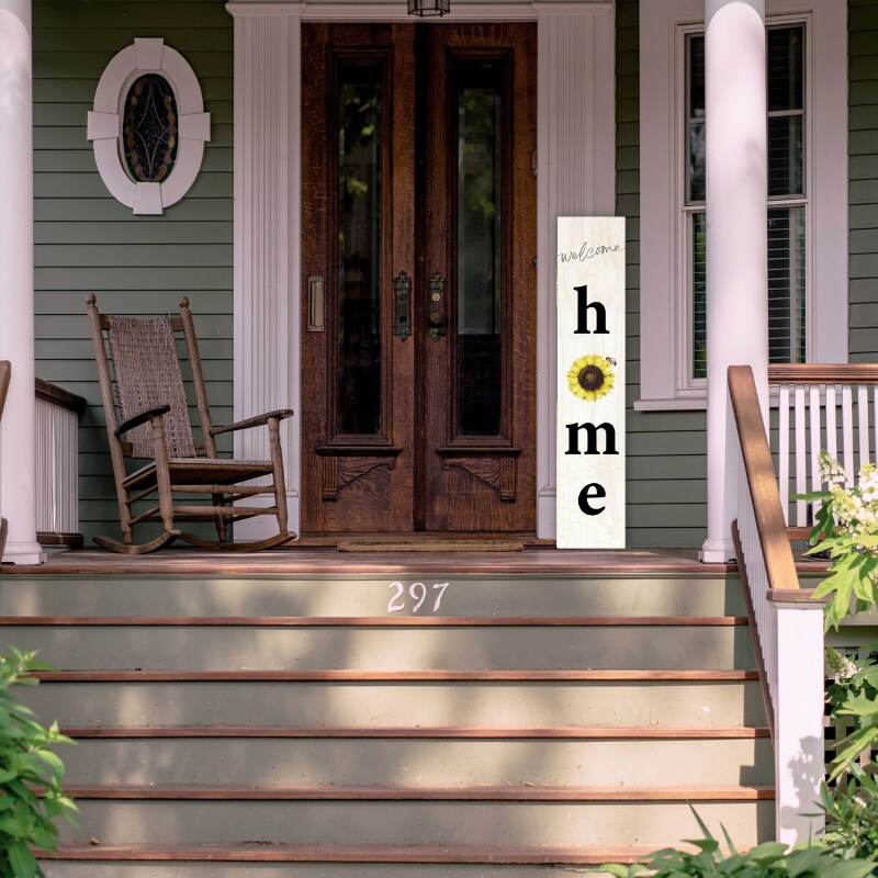 Welcome Home/Happy Easter - Reversible Porch Board