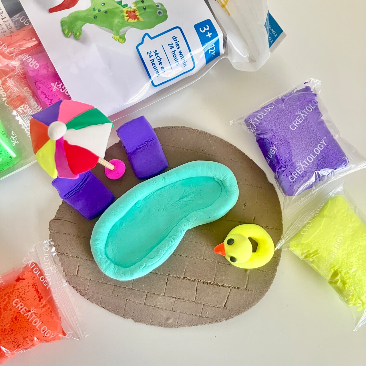 Kids Club: Summer Fun Using Air Dry Clay