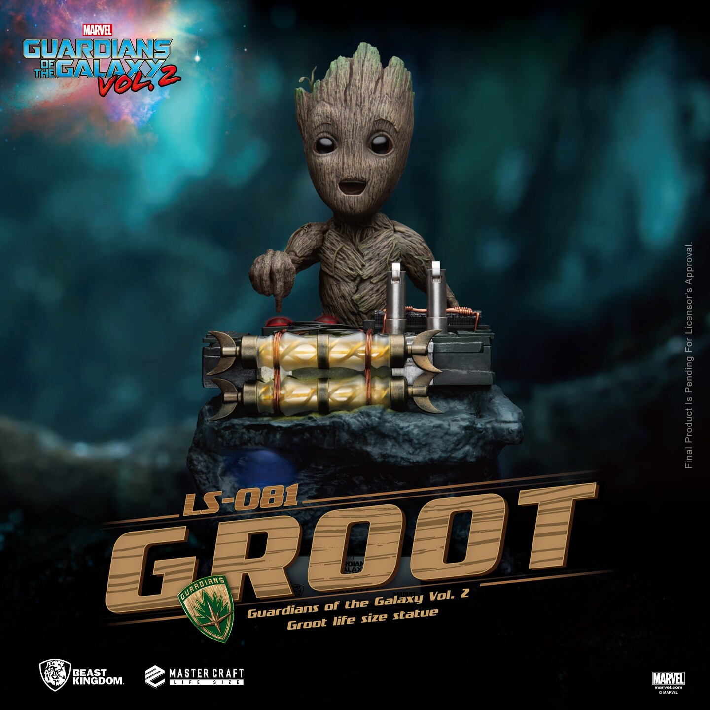 Guardians of the Galaxy Vol. 2 Baby Groot Master Craft Table Top Statue