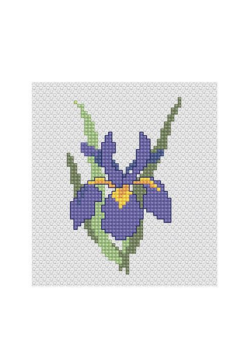 Iris B021L Counted Cross-Stitch Kit