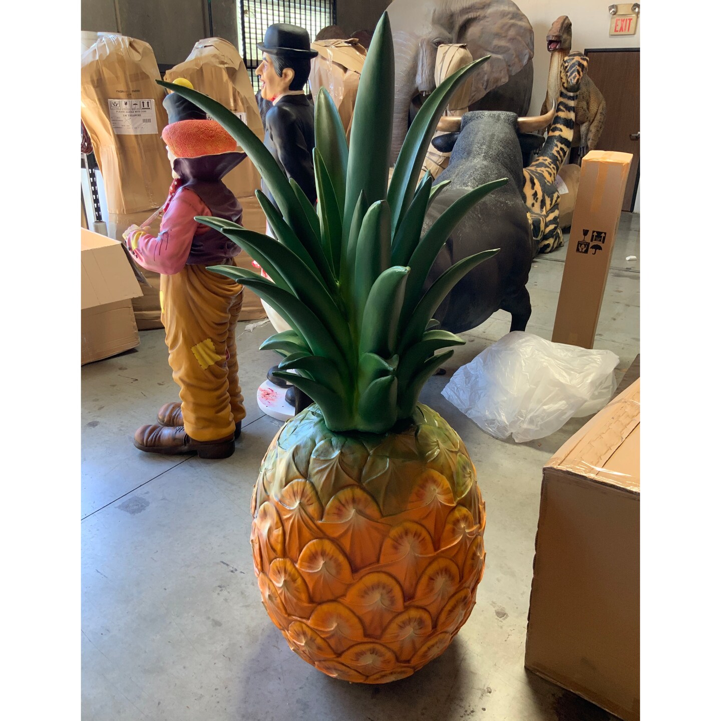 Giant Pineapple Over Sized Statue