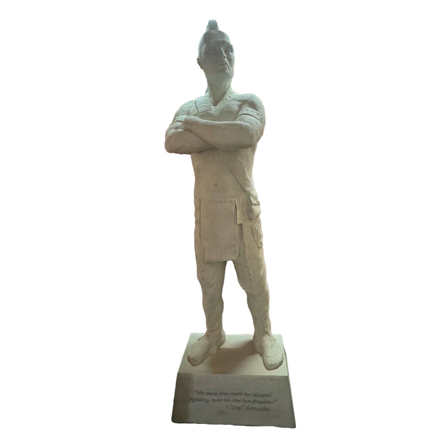 Pre-Owned Tobacco Indian Chief Tawonka Promo Display Statue