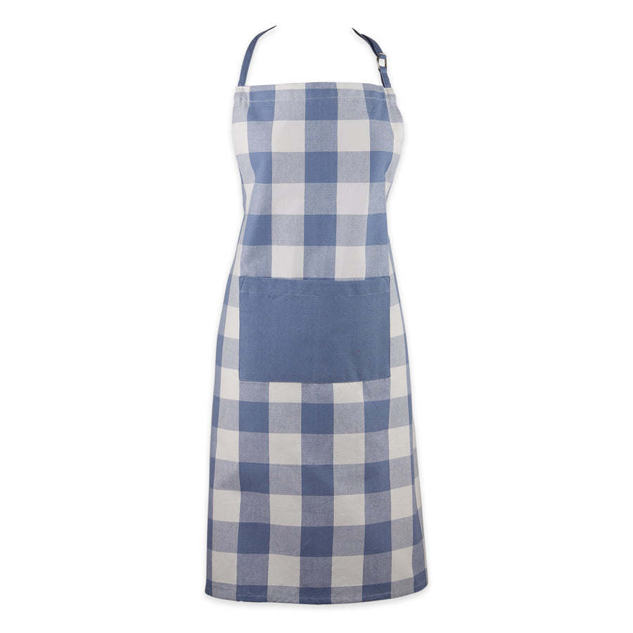 Household Using Tri Color Check Chef Apron
