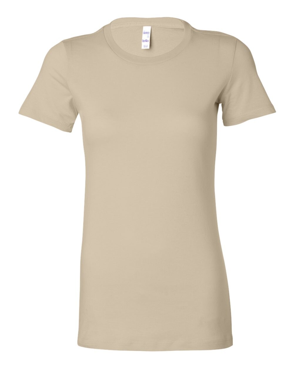 BELLA + CANVAS Women’s Slim Fit Crewneck Short Sleeve Tee – Cotton Top for Everyday Wear