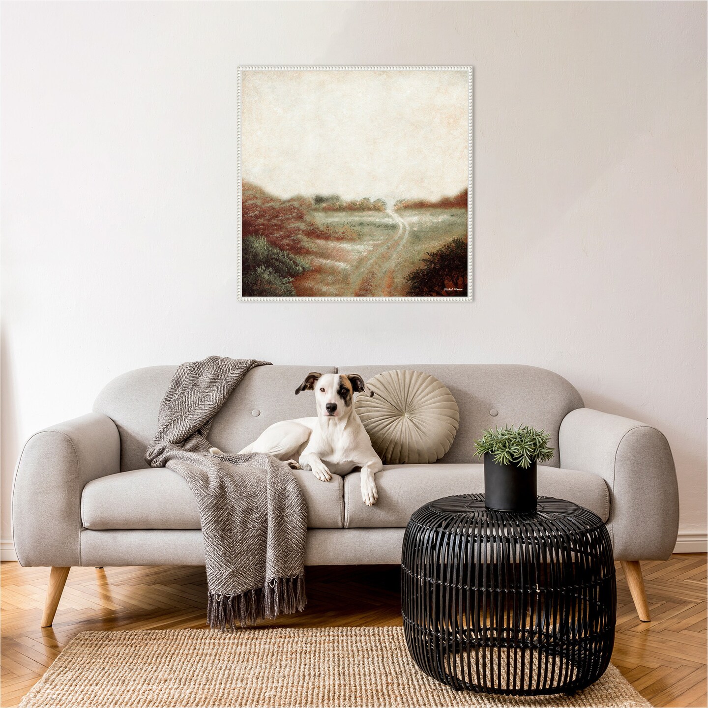 Ethereal Field by Michael Marcon Framed Canvas Wall Art