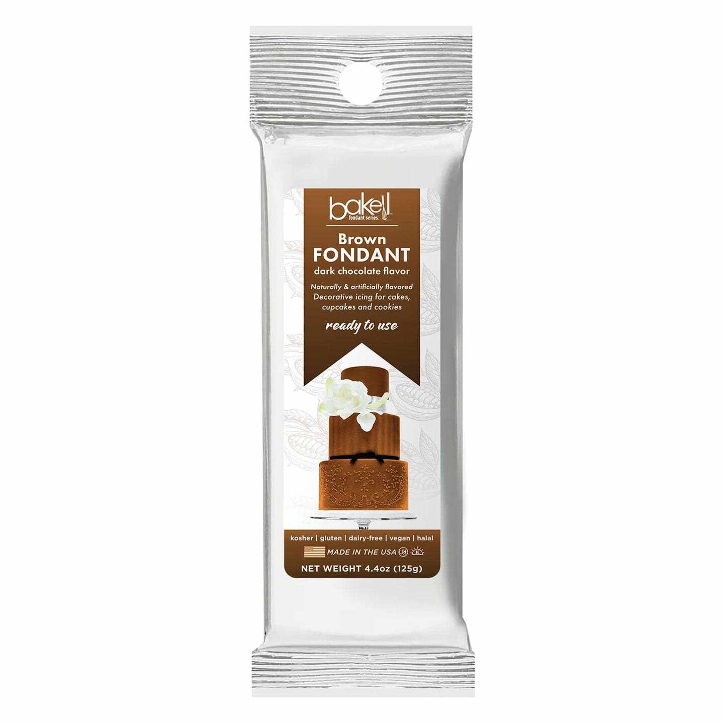 Brown Dark Chocolate Fondant