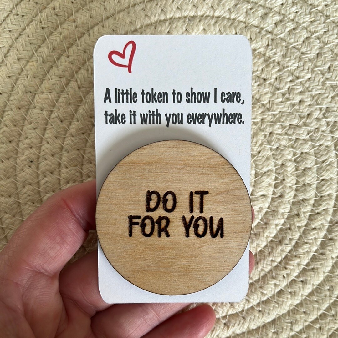 Pocket tokens, Pocket Hugs, Words of Encouragement, Positive Words, Words of support product 3