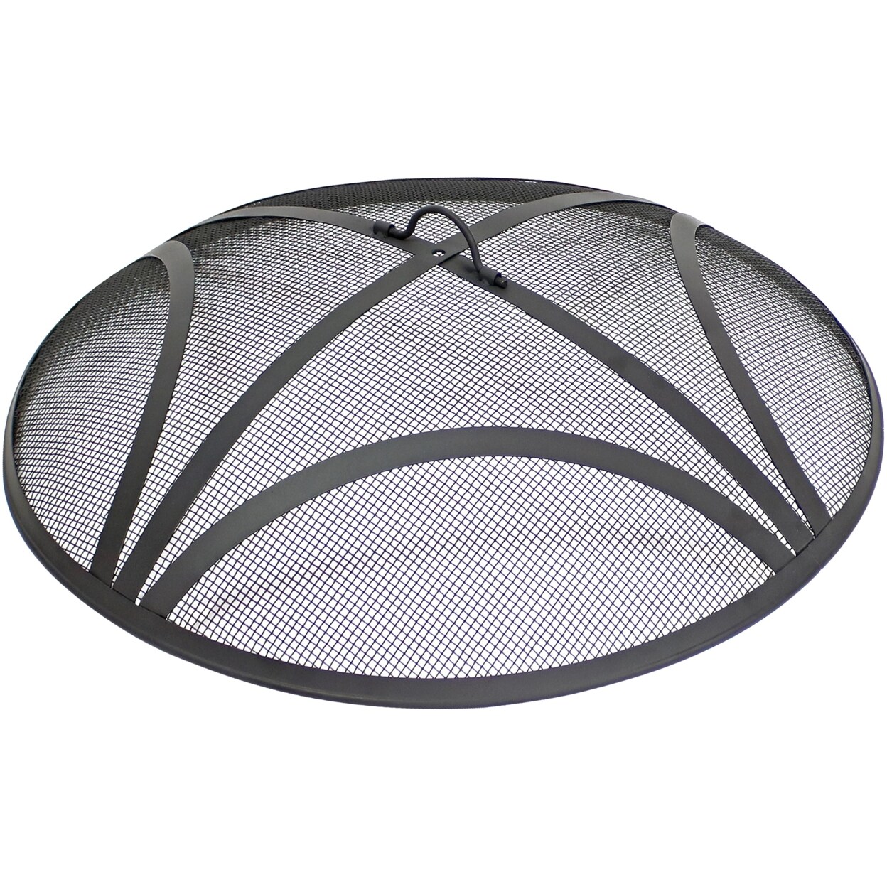 Sunnydaze 30 In Reinforced Steel Mesh Round Fire Pit Spark Screen