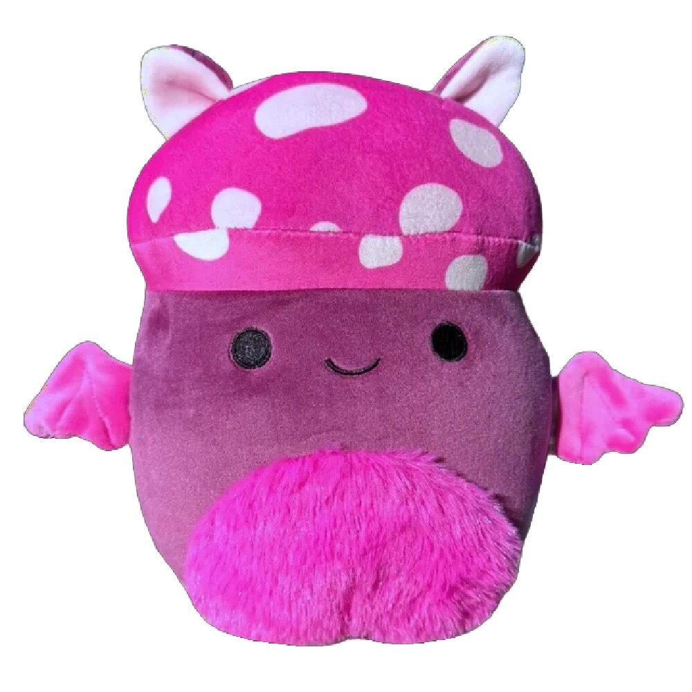 Squishmallows Official Kellytoy Plush 8 Inch Cosimo the Mushroom Bat ...