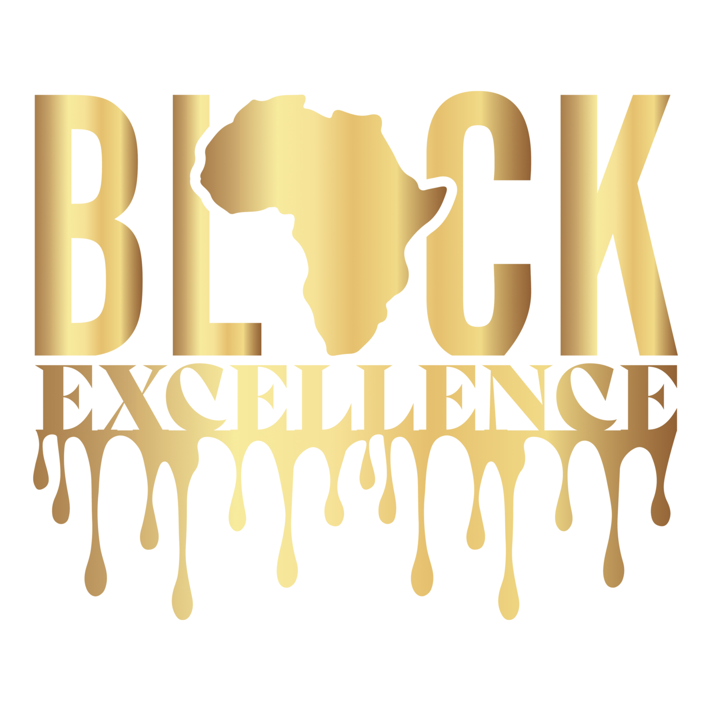 Black Excellence DTF Transfer Designs Celebrating Black History