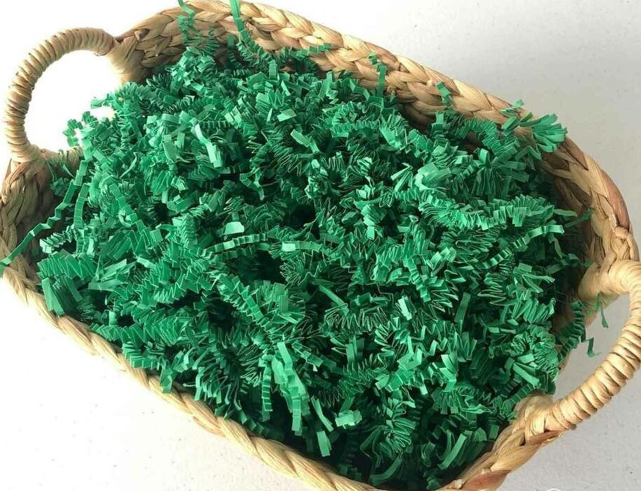 Crinkle Cut Paper Shred Easter Basket Grass Shredded Gift Box Filler