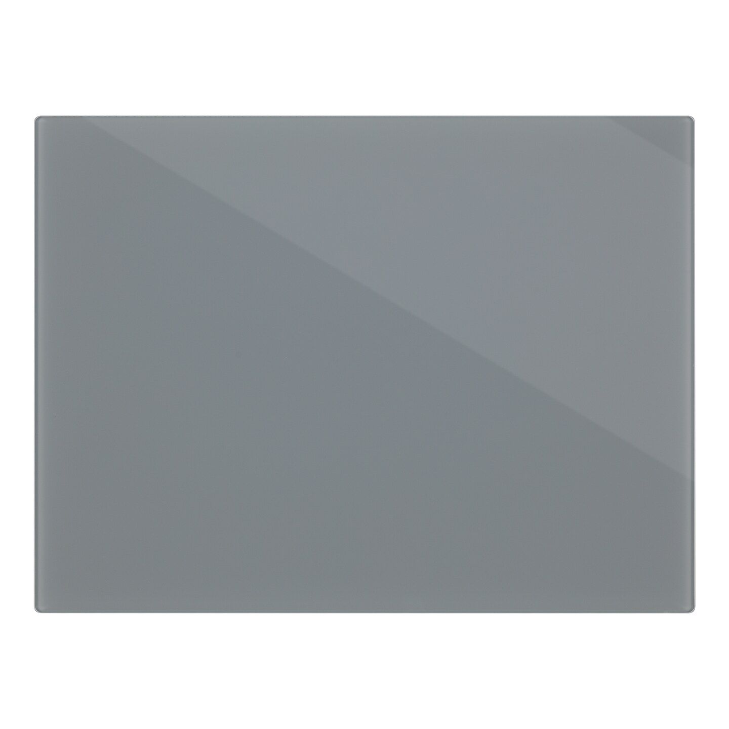 New York Central Grey Tempered Glass Palette 12x16" Tabletop Rectangle – Scratch-Resistant, Easy-to-Clean Artist Palette for Precise Color Mixing, Reduced Glare, Solvent-Resistant