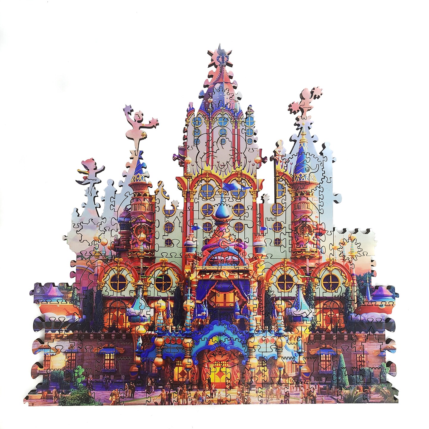 Amazon.com: Pink Flower Castle Jigsaw Puzzles - Puzzles for