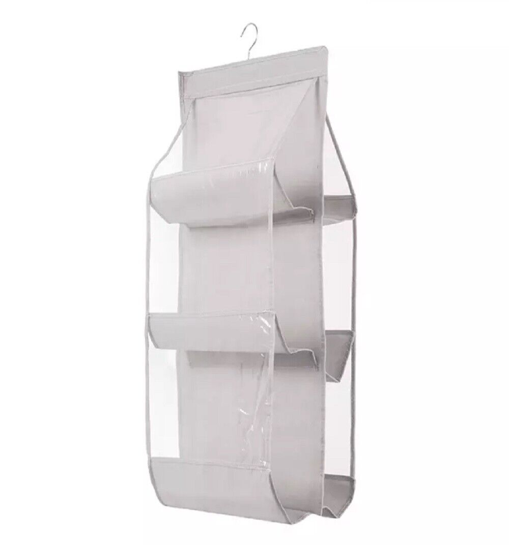 Hanging Handbag Organizer with 6 Pockets