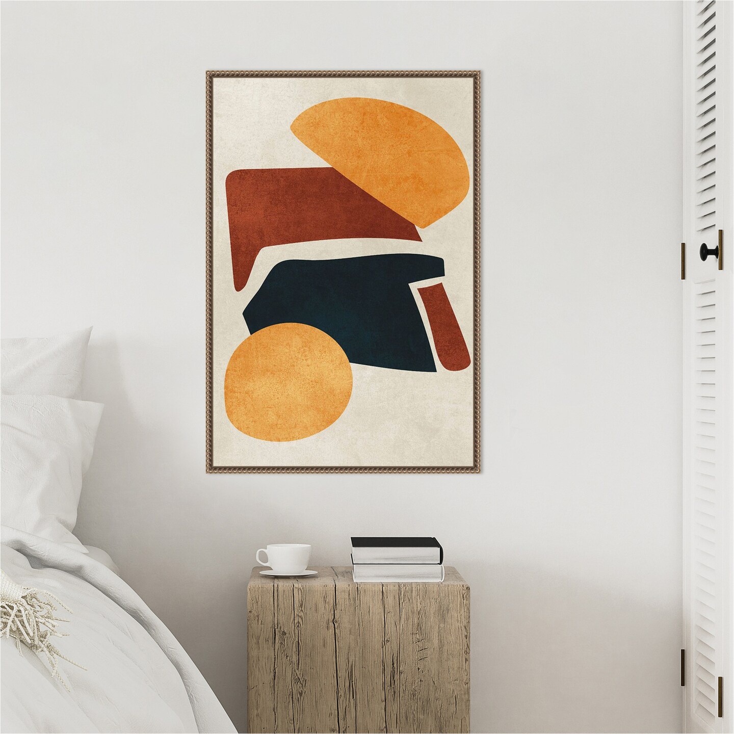 Earth Tone by Incado Framed Canvas Wall Art
