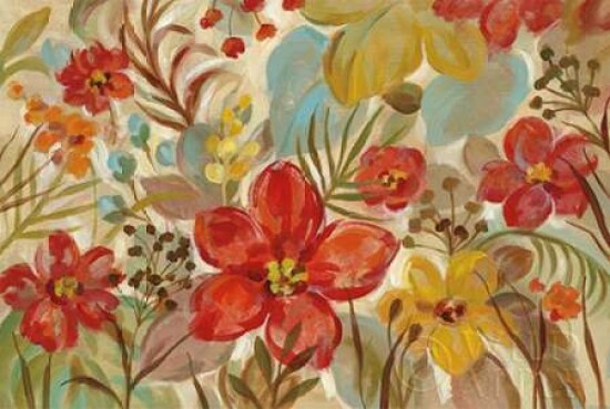Tropical Flowers Poster Print by Silvia Vassileva - Item # VARPDX30158