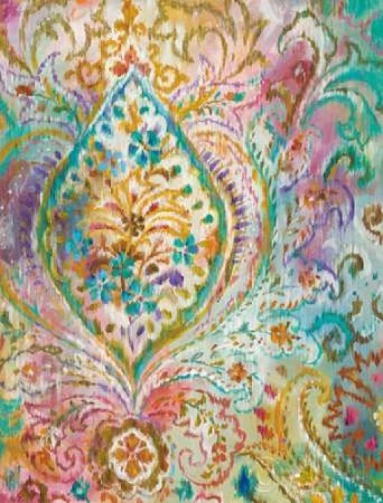 Boho Paisley II Poster Print by  Danhui Nai - Item # VARPDX23908