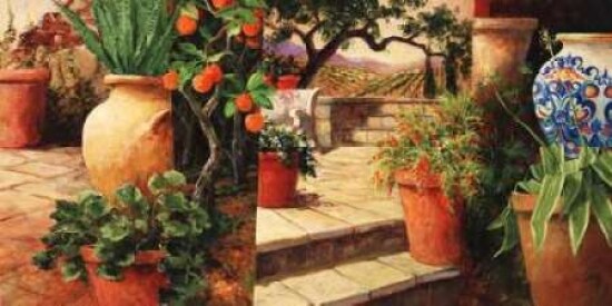 Turo Tuscan Orange Poster Print by Art Fronckowiak - Item # VARPDXF360D